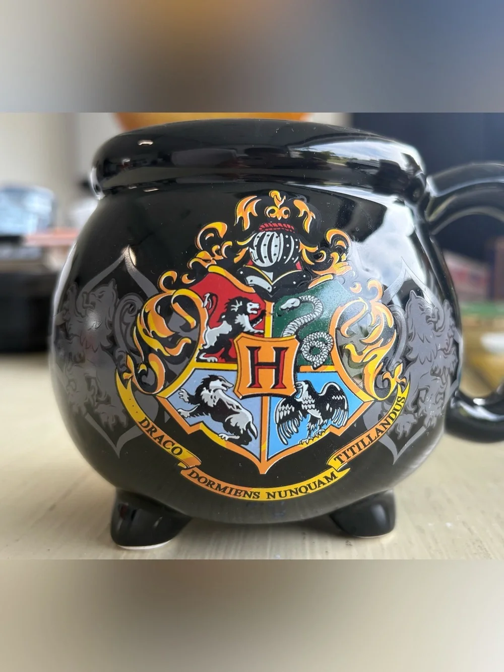 Warner Bros. Black Harry Potter Ceramic Mug